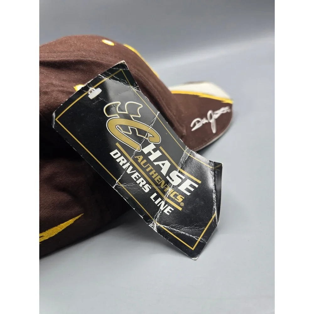 Chase Authentics NASCAR Dale Jarrett UPS 88 Brown Adjustable Hat NWT‎